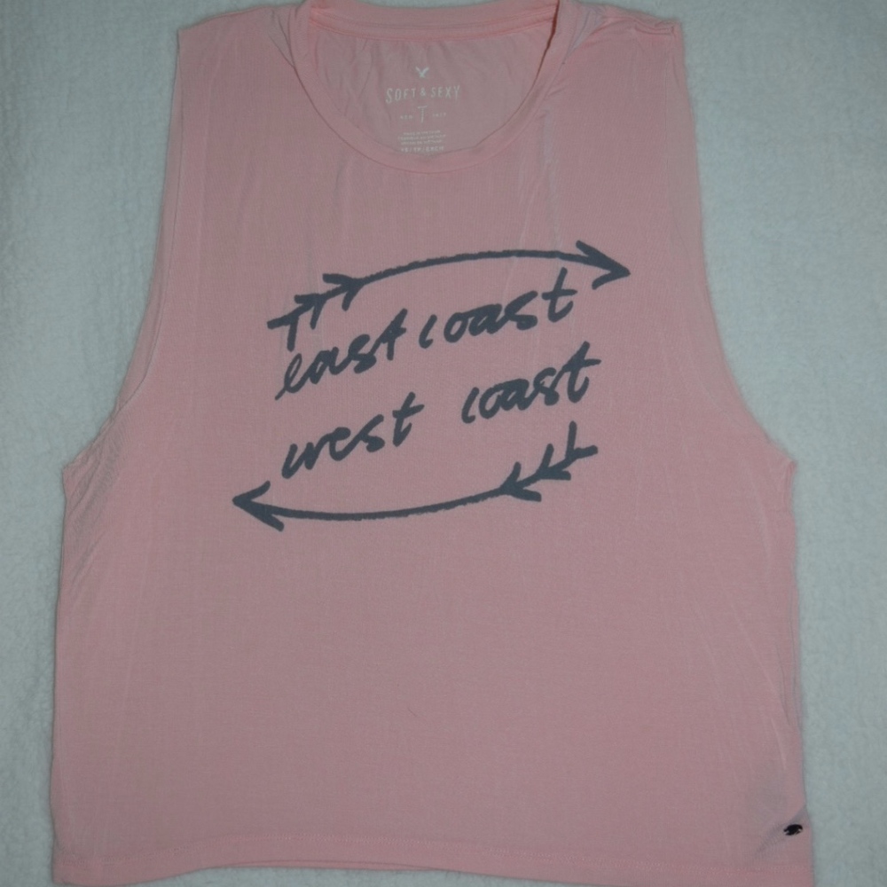 American Eagle Pink Tank Top